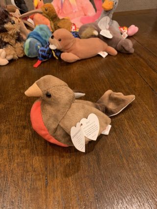 rare retired beanie babies with tag errors 3