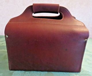 Rare Vintage Abercrombie & Fitch Leather Shotgun Shell Bag