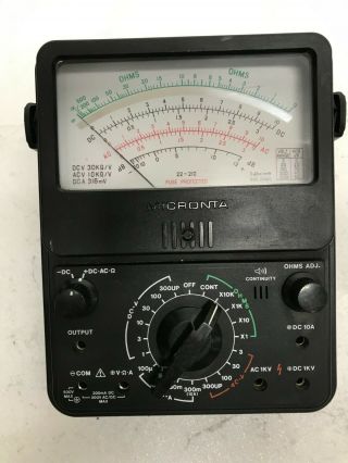 Radio Shack Micronta Multitester / 22 - 210