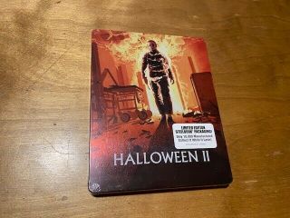 Halloween Ii (2) Blu Ray Scream Factory Limited Edition Rare Oop Steelbook