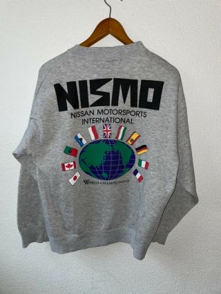 Nismo Old Logo Sweater Rare Vintage 90s Jacket Apparel Hks Skyline Silvia Rb26