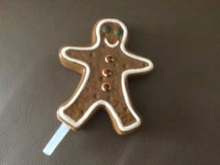 Nora Fleming Gingerbread Man Mini " Old Style " With Nf 