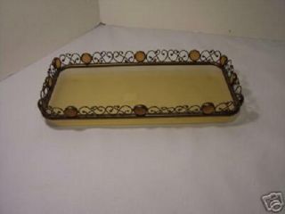 Partylite Paris Candle Tray.  Very Rare