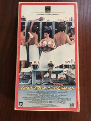 Just One Of The Guys - Vhs - 1985 - Joyce Hyser - Rare Comedy Rca Release