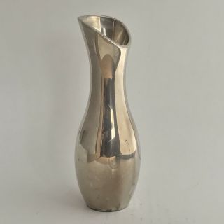 Rare Nambe Vesta Vase 7 " Tall 6181
