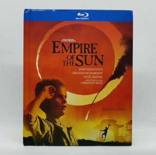 Empire Of The Sun (1987) Very Good 2 - Disc Blu - Ray Digibook Rare,  Oop Spielberg