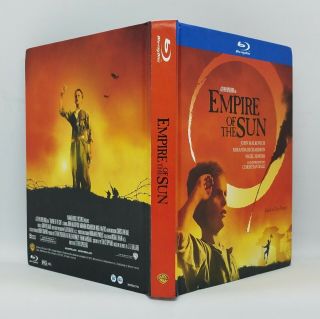 Empire of the Sun (1987) Very Good 2 - Disc Blu - ray Digibook RARE,  OOP Spielberg 3