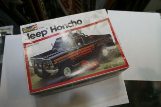 Vintage 1980 Revell Jeep Honcho Pickup Truck 1:25 Model Kit 7313 Open Box Jsh