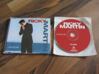 Ricky Martin Vuelve Rare 1998 Germany Promo Collectors Cd Single