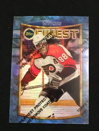 Eric Lindros 1994 - 95 Topps Finest Refractor W/ Coating 38 Flyers Rare Nm Read