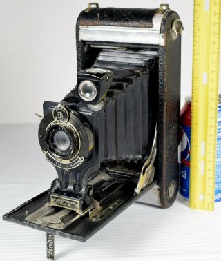 Vintage Circa 1914 Kodak Jr.  Model 2c Autographic Folding Film Camera Antique