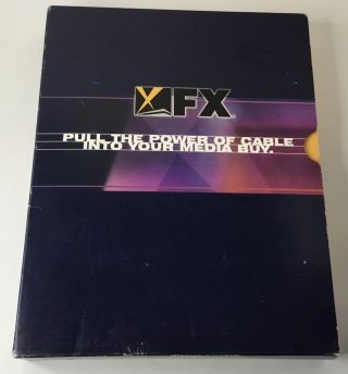 Fx Fox On Cable Promotional Vhs Package 1997 X Files Pilot Rare