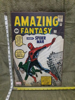 Marvel Fantasy 15 Comic Book Cover 13 " X 19 " Wooden Wall Art Read