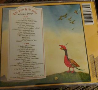 AUTOGRAPHED ANTHONY PHILLIPS - THE GEESE & THE GHOST CD LIKE RARE OOP IMPORT 2