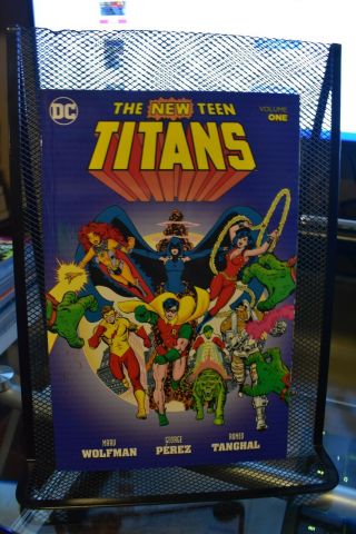 The Teen Titans By Wolfman & Perez Volume 1 Dc Tpb Rare Oop