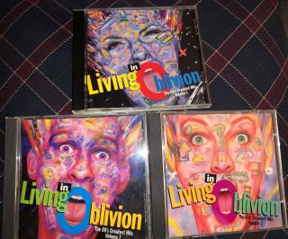 Living In Oblivion Vol.  1 - 3 (rare Wave Compilation Cd’s)