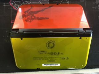 Nintendo 3ds Xl Samus Edition Handheld System Rare