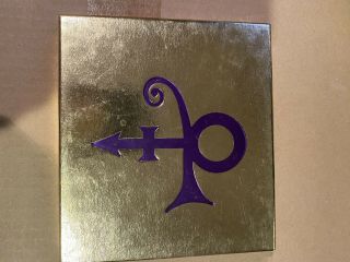 Prince Love Symbol Rare Golden Picture Cd Edition Gold Box Edition