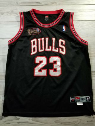 Michael Jordan 97 - 98 Chicago Bulls Nba Finals Nike Jersey Size 44 Rare Colorway