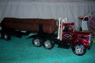 Duncan Biz - Z - Beaver Logging Co Semi - Truck Rare Plastic Complete Toy 28 " Long