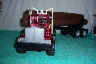 Duncan Biz - z - Beaver Logging Co Semi - Truck Rare Plastic Complete Toy 28 