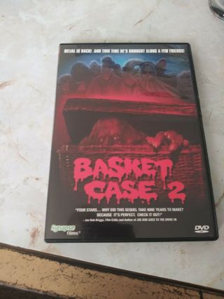 Basket Case 2 - Dvd - Synapse Horror Gore Rare