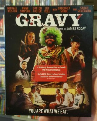 Gravy 2015 Blu - Ray,  Slipcover Like - Scream Factory Rare Oop