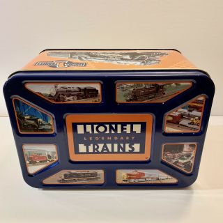 Lionel Toy Train Popcorn Tin 1998 Limited Edition Rare Toy Chest
