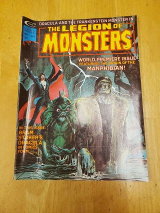 The Legion Of Monsters 1 - Curtis 1975 - Rare