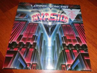 Vinnie Vincent Invasion ‎– Vinnie Vincent Invasion.  Org,  1986.  Chrysalis.  Rare