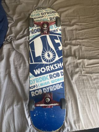 Rob Dyrdek Alien Workshop Rare Team Issued Skateboard Deck