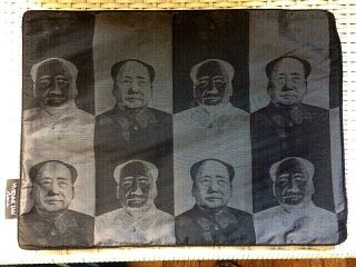 Vivienne Tam Home Rare Mao Zedong Print Picture Decorative Pillow Case Cover