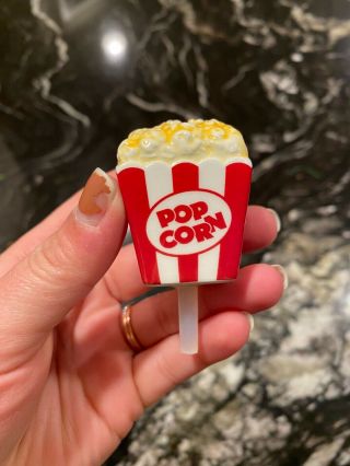 Nora Fleming Retired Mini Popcorn - - Rare - In Perfect Shape