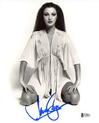 Jane Seymour Signed Autographed 8x10 Photo Young Pretty Sexy Rare Beckett Bas
