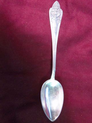 Silver.  800 Unknown Maker Or Pattern German? 5 5/8 " Spoon 22g No Mono