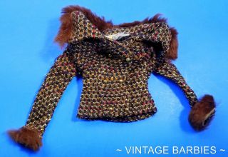 Rare Barbie Doll Saturday Matinee 1615 Jacket Vhtf Vintage 1960 