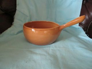Rare Russel Wright Iroquois Casual Ripe Apricot Sauce Pan