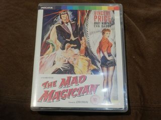 " The Mad Magician " 3d/2d Indicator Blu - Ray Oop W/booklet Rare