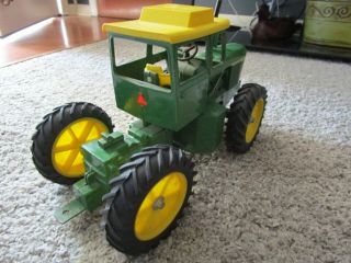 John Deere Farm Toy 7520 4WD 4 Wheel Drive Tractor Rare 2