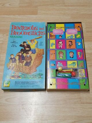 Vintage Walt Disney " Bedknobs And Broomsticks " Board Game Rare