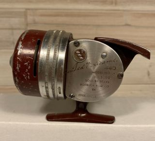 Vintage Ted Williams Sears And Roebuck 440 Spincasting Reel With Case