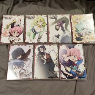 Read Or Die (r.  O.  D. ) The Complete Anime Tv Series Dvd Set Rare Oop Aniplex