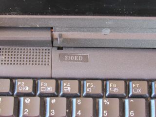 RARE Vintage 1997 IBM ThinkPad 310ED 2600 Laptop Computer Win95 owner 2