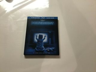 Poltergeist Blu - ray DigiBook,  Rare Out of Print OOP Tobe Hooper Steven Spielberg 2