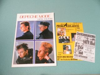 Depeche Mode 1985 Japan Tour 
