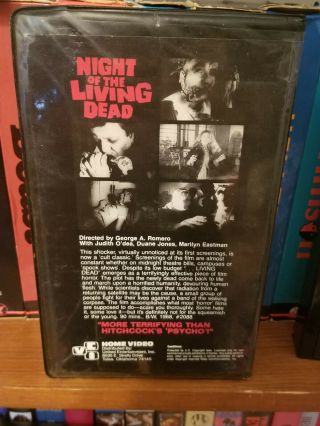 Night of the Living Dead - VCI Clamshell Gerorge Romero Zombies RARE 2