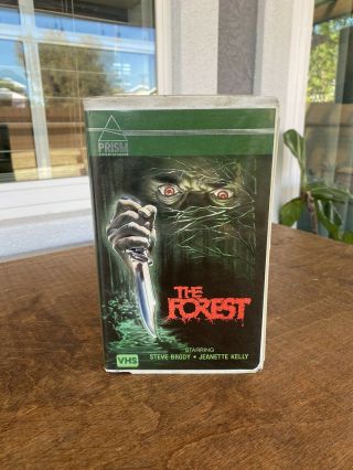 The Forest Rare Prism Clamshell Horror Vhs