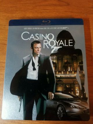 Casino Royale James Bond 007 Steelbook Only Rare Daniel Craig Eva Green