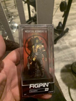 Scorpion Figpin Mortal Kombat X 60 Rare (b)