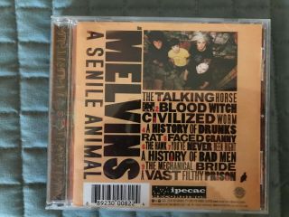 Melvins A Senile Animal (cd 2006) Rare Oop King Buzzo Big Business Dale Crover